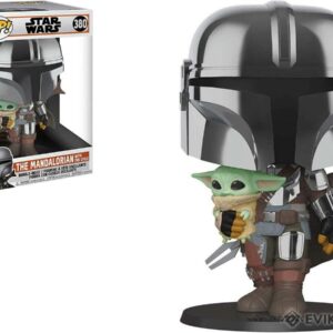 The Mandalorian with The Child 25 cm POP