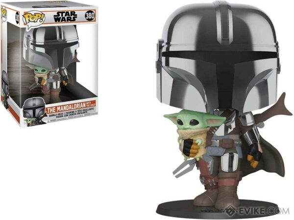 The Mandalorian with The Child 25 cm POP