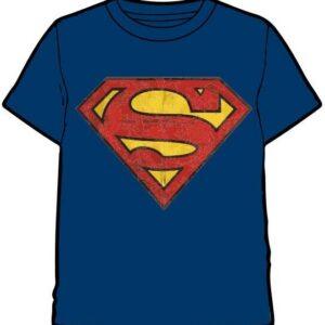 Logo Superman 2 Azul - Talla XXL