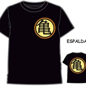 Dragon Ball Kamehouse Negro - Talla S