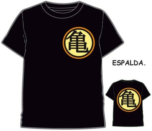 Dragon Ball Kamehouse Negro - Talla S