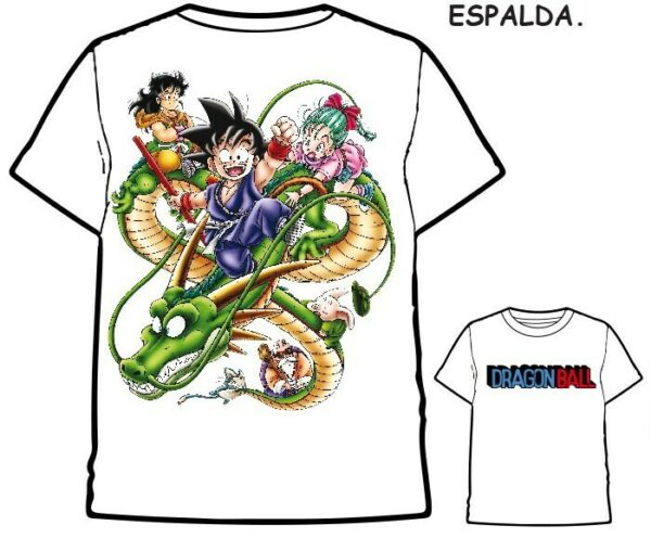 Dragon Ball Todos Blanca - Talla 8