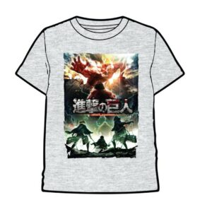 Ataque Titanes Vs Colosal Gris - Talla XXL