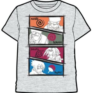 Naruto/Kakashi/Sakura/Sasuke Gris - Talla 6