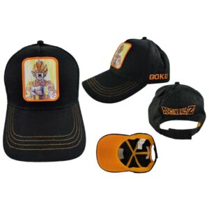 Gorra DBZ Goku Super Saiyan Negro