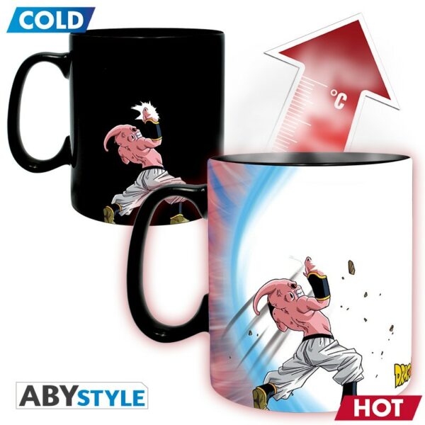 DRAGON BALL - Mug Heat Change - 460 ml - DBZ/ Goku VS Buu