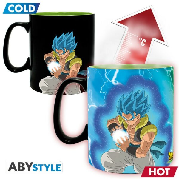 DRAGON BALL BROLY - Mug Heat Change - 460 ml Gogeta & Broly