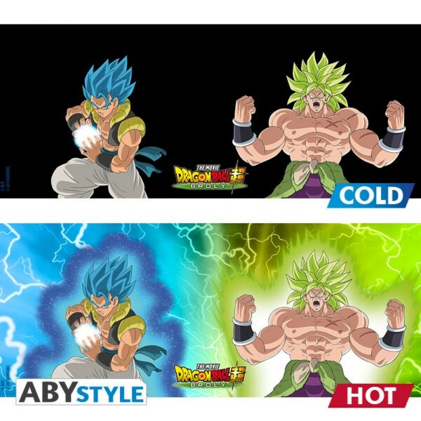 DRAGON BALL BROLY - Mug Heat Change - 460 ml Gogeta & Broly