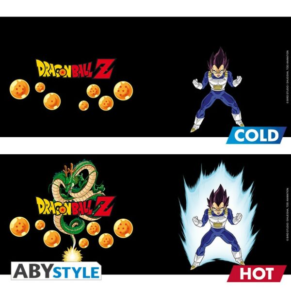 DRAGON BALL - Mug Heat Change - 460 ml - DBZ/ Vegeta