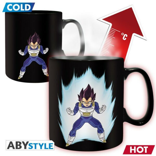 DRAGON BALL - Mug Heat Change - 460 ml - DBZ/ Vegeta