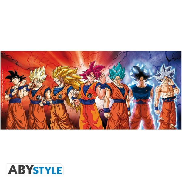 DRAGON BALL SUPER - Mug - 320 ml -Goku transformations