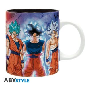 DRAGON BALL SUPER - Mug - 320 ml -Goku transformations