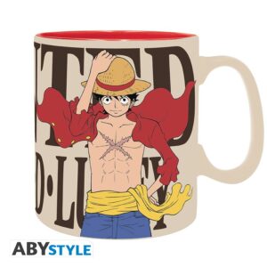 ONE PIECE - Mug - 460 ml - Luffy & Wanted