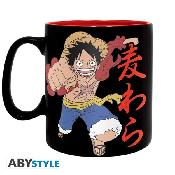 ONE PIECE - Mug - 460 ml - Luffy & Skull