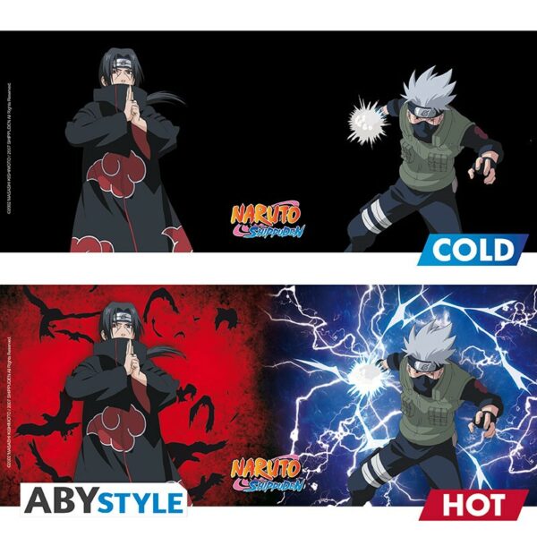 NARUTO SHIPPUDEN - Mug Heat Change - 460 ml - Kakashi/Itachi