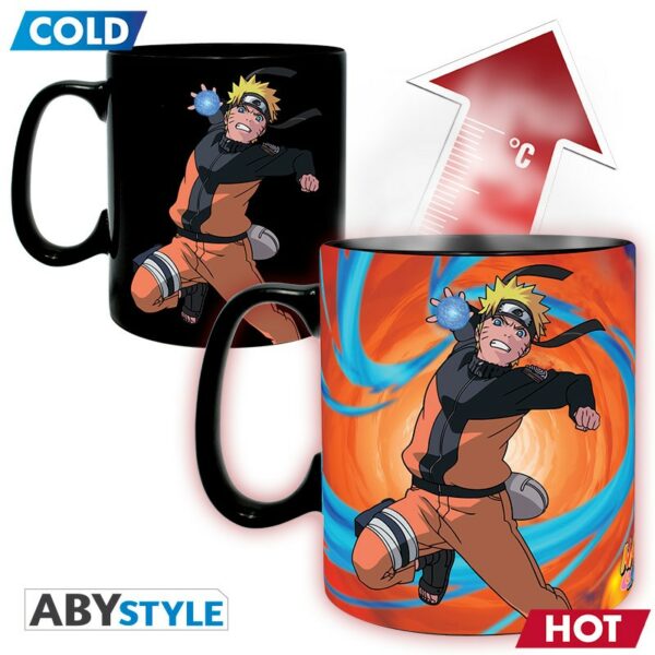 NARUTO SHIPPUDEN - Mug Heat Change - 460 ml - Duel