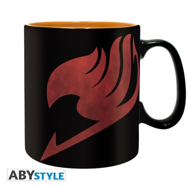 FAIRY TAIL - Mug - 460 ml - Lucy, Natsu & Emblem