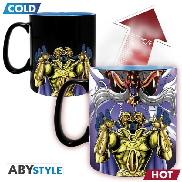 SAINT SEIYA - Mug Heat Change - 460 ml - Pegasus vs Pope