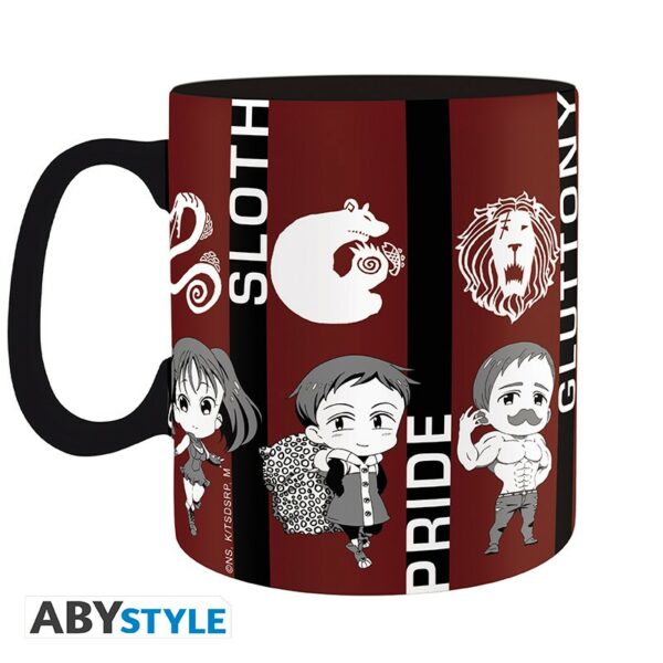 THE SEVEN DEADLY SINS - Mug - 460 ml - Chibi sins