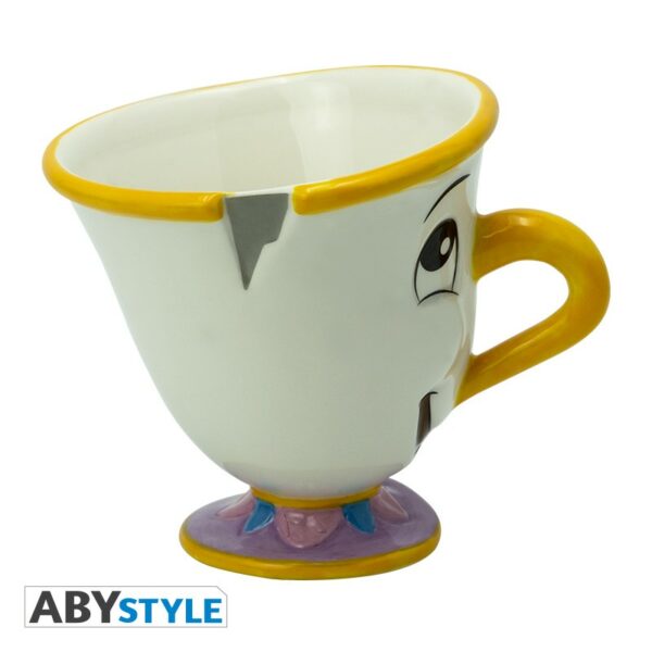 DISNEY - Mug 3D - The Beauty & the Beast Chip