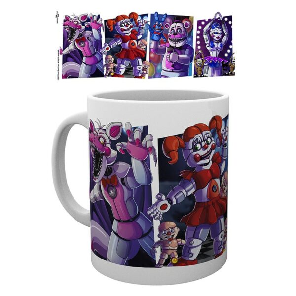 FIVE NIGHTS AT FREDDY´S - Mug - 320 ml - Sisters