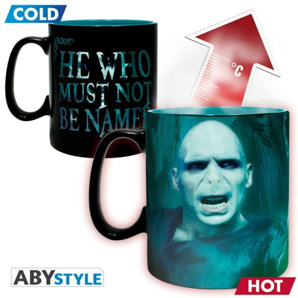 HARRY POTTER - Mug Heat Change - 460 ml - Voldemort