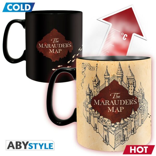 HARRY POTTER - Mug Heat Change - 460 ml - Marauder