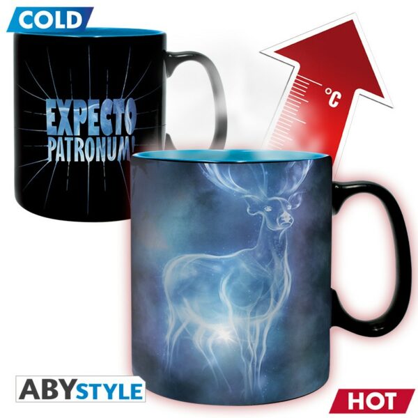 HARRY POTTER - Mug Heat Change - 460 ml - Patronus