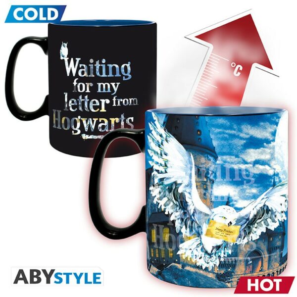 HARRY POTTER - Mug Heat Change - 460 ml - Letter