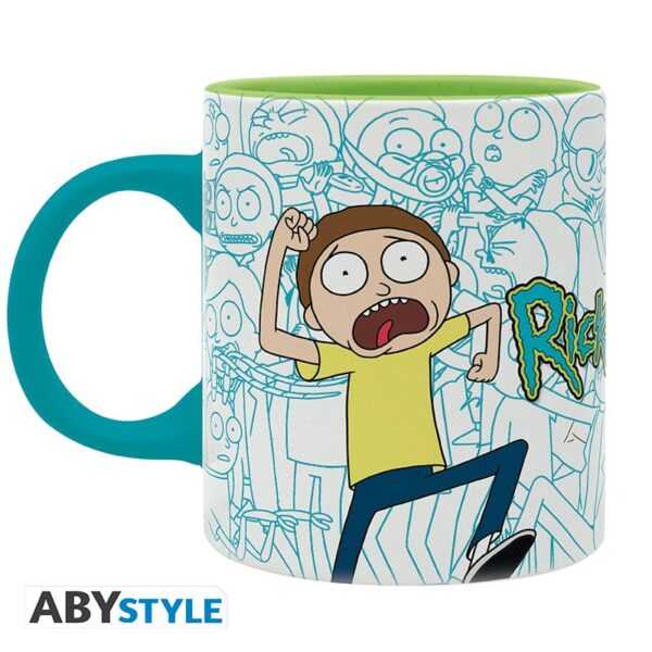 RICK AND MORTY - Mug - 320 ml - All Ricks and Mortys