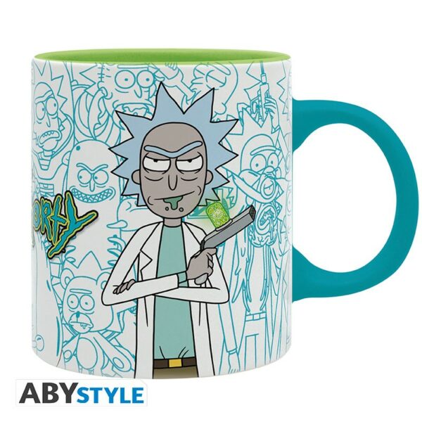 RICK AND MORTY - Mug - 320 ml - All Ricks and Mortys