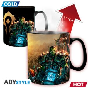 WORLD OF WARCRAFT - Mug Heat Change - 460 ml - Azeroth