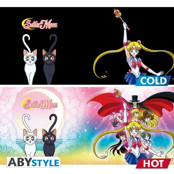 SAILOR MOON - Mug Heat Change - 460 ml - Group