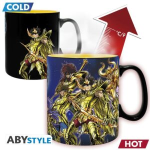 SAINT SEIYA - Mug Heat Change - 460 ml - Gold Saints