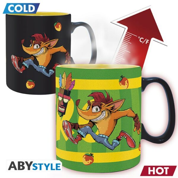 CRASH BANDICOOT - Mug Heat Change - 460 ml - Nitro