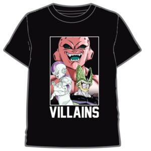 Dragon Ball Villanos Negro - Talla XXL