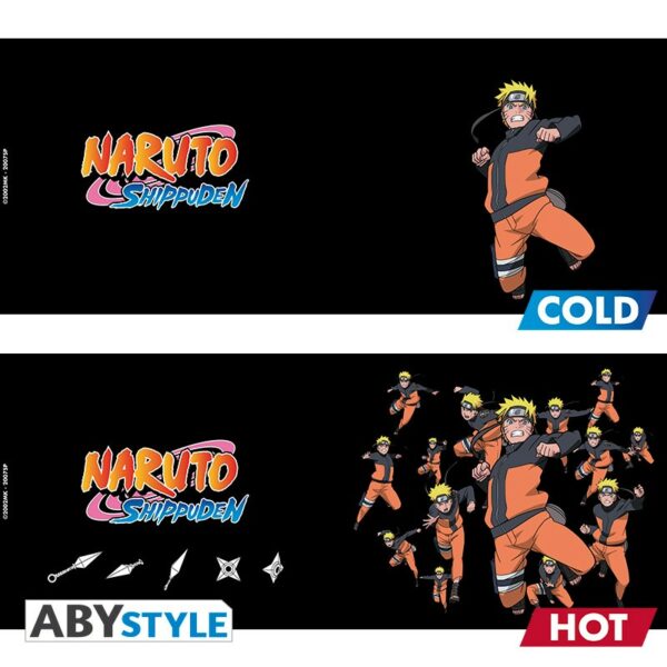 NARUTO SHIPPUDEN - Mug Heat Change - 460 ml -Multicloning