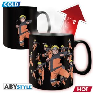 NARUTO SHIPPUDEN - Mug Heat Change - 460 ml -Multicloning