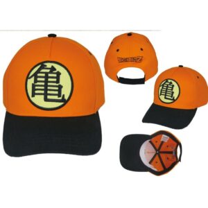 Gorra Kame Dragon Ball adulto (Naranja)