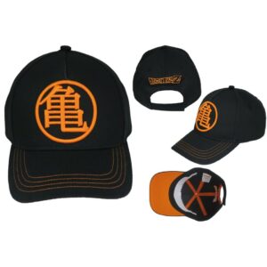 Gorra Kame Dragon Ball adulto (Negra)