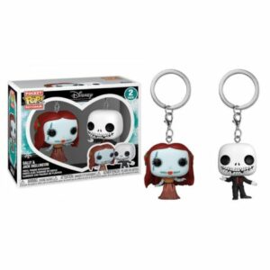 Sally & Jack Skellington LLAVERO