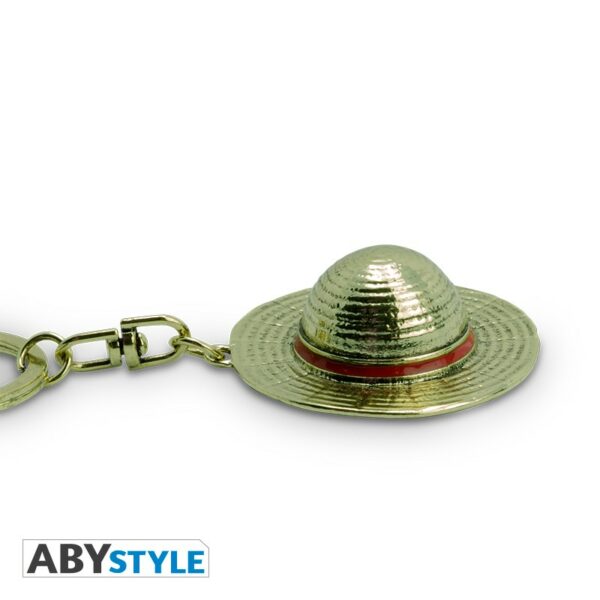 ONE PIECE - Keychain 3D "Luffy´s Hat"