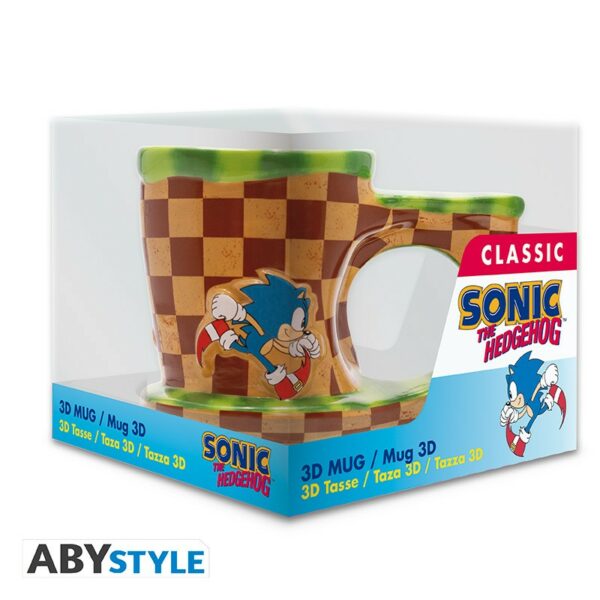 SONIC - Mug 3D - Sonic Run