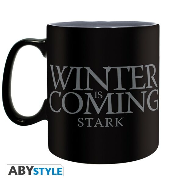 GAME OF THRONES - Mug - 460 ml - Stark/Winter is coming