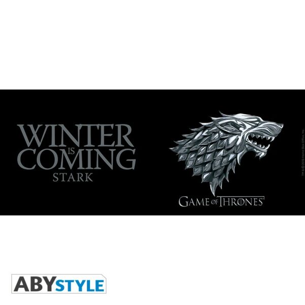 GAME OF THRONES - Mug - 460 ml - Stark/Winter is coming