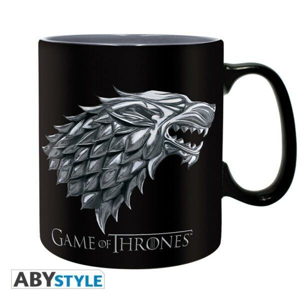 GAME OF THRONES - Mug - 460 ml - Stark/Winter is coming