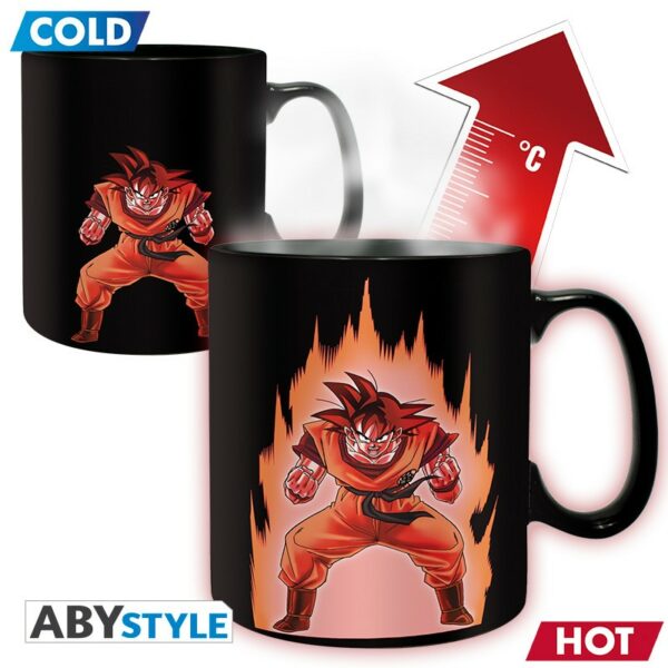 DRAGON BALL - Mug Heat Change - 460 ml - DBZ/ Goku