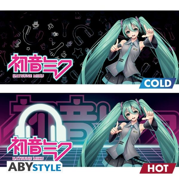 HATSUNE MIKU - Mug Heat Change - 460 ml - See